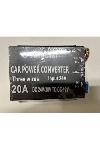Araç İçi Dönüştürücü Dc 24v-dc 12v