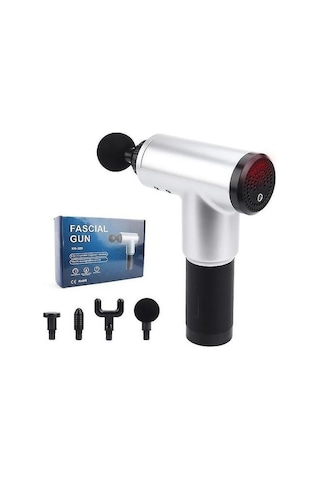 Three Beans Au Fiş Mavi Elektrikli Fasya Gun Masaj Tabancası Kas Gevşeme Boyun Masajı Spor Ev Etkileyici Tabancası Az14398 Syf6gp Çok Renkli