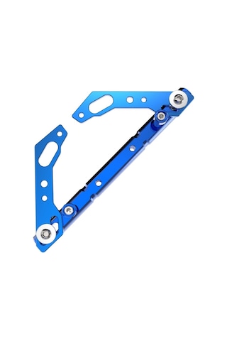 Motosiklet Modifiye Gps Navigasyon Cep Telefonu Braketi Denge Çubuğu Kymco Downtown 300i 350i İçin Sabit Mavi Mavi