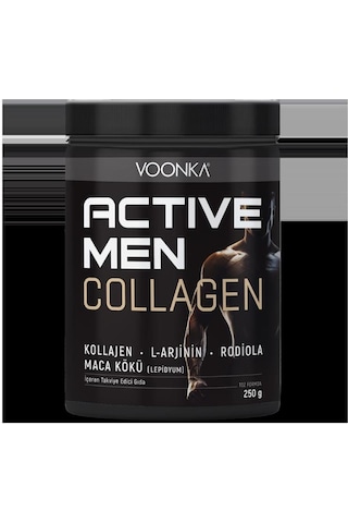 Voonka Collagen Active Men 250 Gr - Yeşil Elma