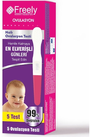 Freely Ovülasyon Testi 5 Adet