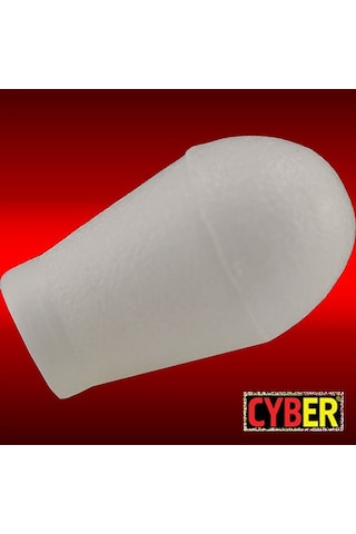 4 Mm Plastik Tel Tapası Beyaz