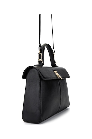 Tamer Tanca Kadın Hakiki Deri Siyah Deri El Çantası 147 1064 Bn Cnt Y25 Sıyah Dr Siyah