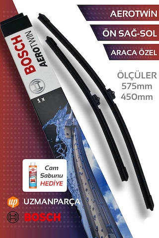 Chery Tiggo 8 Pro 2023-2025 Muz Tipi Aerotwin Ön Silecek Takımı Bosch