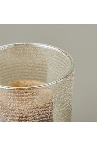 Kpm Sua Cam Mumluk - Gümüş - 7x7x8 Cm Gümüş