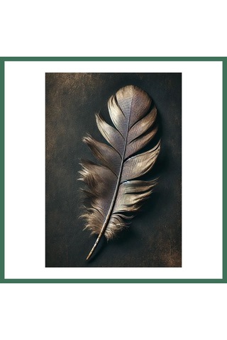 En-cag Bronz Tüy Kanvas Tablo 70x100cm Bss