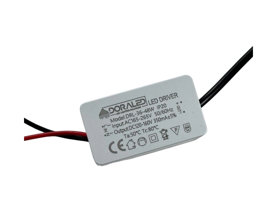 40-50w 350ma 130-160v Power Led Driver Ip20 Power Led Sürücü