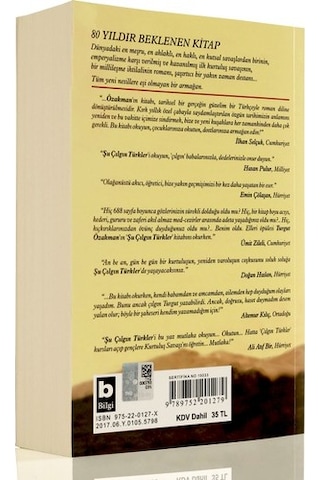 Şu Çılgın Türkler - Turgut Özakman - Bilgi Yayınevi