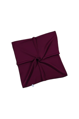 Mim Eşarp Mısırlı Eşarpları Medine Ipeği Büyük Boy Eşarp 110x110 Cm Bordo