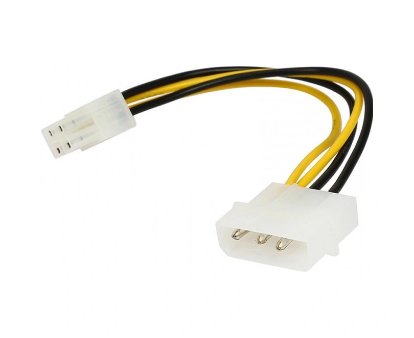 4 Pin Atx 12v To 4 Pin Molex 12 Power Güç Kablosu 30 Cm - Kp-102