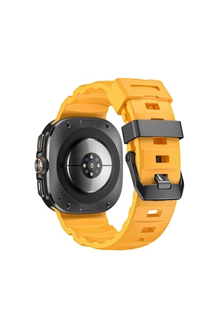 Samsung Galaxy Uyumlu Watch Ultra 47mm Kordon Oluklu Spor Outdoor Band 143