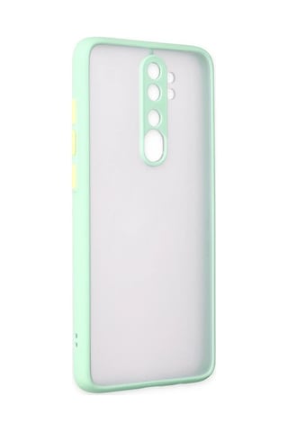 Xiaomi Redmi Note 8 Pro Kılıf Montreal Silikon Kapak - Turkuaz -