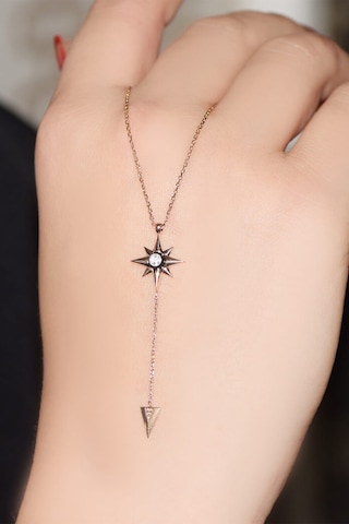 Ufuk Yıldızı Elmas  Kolye