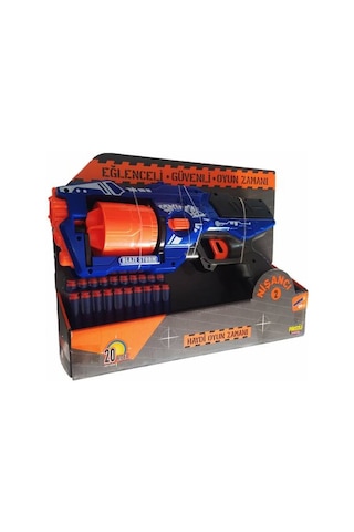 Nerf Stil Sünger Mermi Fırlatan Nişancı Oyuncak Blaze Storm Taban