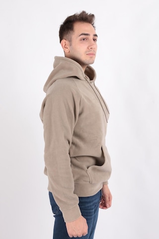 Cazador 5155 Erkek Polar Sweatshirt Bej