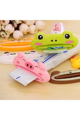 Panda Diş Macunu Tüpü Sıkacağı Yüz Temizleyici Diş Macunu Sıkacağı Banyo Aksesuarları Karikatür Hayvan Diş Macunu Dispenseri Diğer