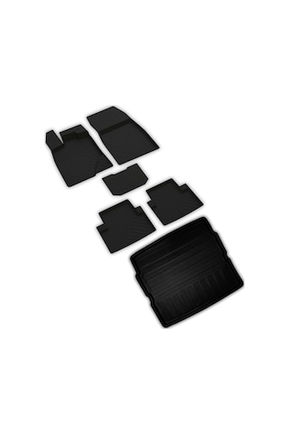 Peugeot 3008 Hybrit Ferrous 4d Paspas Ve Alt Kademe İçin 3d Bagaj Havuzu 2025 Ve Üstü