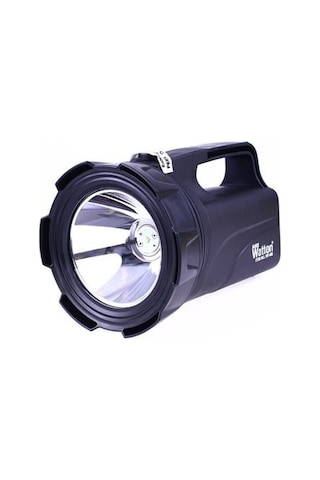 Black Watton Wt-402 Yüksek Güçlü El Feneri 30 W Siyah
