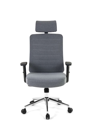 Seduna Thunder Pro Fab Yönetici Koltuğu Ofis Sandalyesi Hareketli Kol Sku: Smg8690010159304 Abanoz - Beyaz