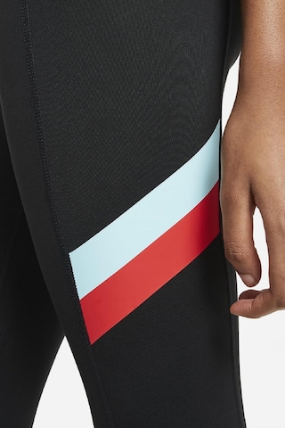 Nike Dry Performance One Tight Renk Bloklu Çizgili 7/8 Kadın Taytı Çok Renkli