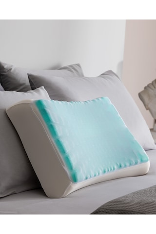 Madame Coco Moonlit Visco Lux Serinletici Jel Yastık - Beyaz - 60x40x14 Cm 8684427193808 Beyaz