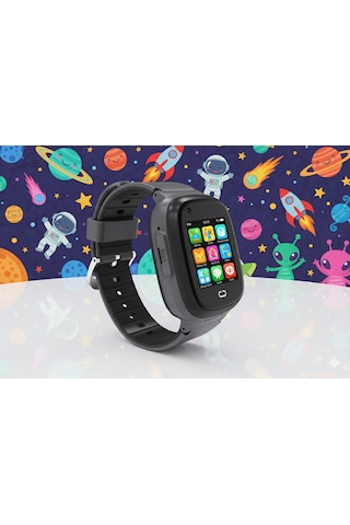 Kn8100s Akıllı Çocuk Saati 4g Sim Kart Destekli Görüntülü Görüşme Özelliği Var