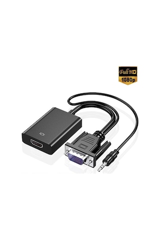 Net-x Nt-168 Vga To Hdmı + Audio Ses Çevirici Adaptör