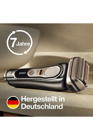 Braun Series 9 Pro Erkekler İçin Elektrikli Tıraş Makinesi, Prolift Düzelticili Ve 4'ü 1 Arada Temizleme Ve Şarj Merkezi İle Sakal Tıraş Makinesi, 5'i 1 Arada Temizleme Ve Şarj Merkezi, Çanta, Şarj Edilebilir, Kablosuz, 9466 Cc, Krom