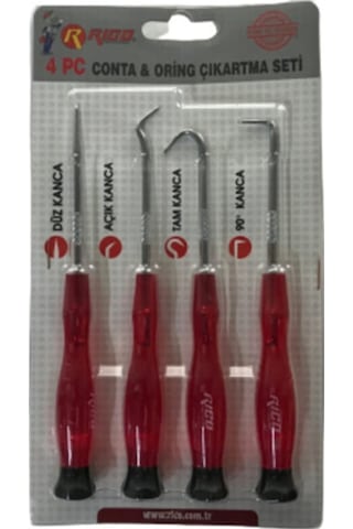 4 Parça Conta Oring Çıkarma Seti