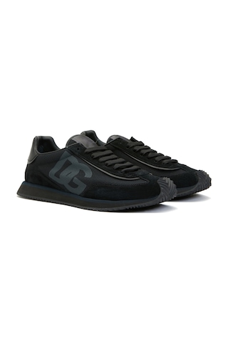 Dolce & Gabbana Dg Cushion Black Sneakers Siyah