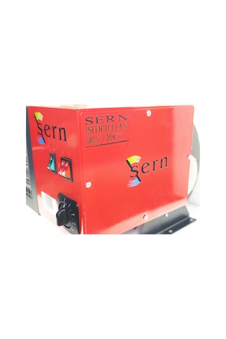 Sern Fı 20 Elektrikli Fanlı Isıtıcı 20kw 380v 2 Kademeli Termostatlı