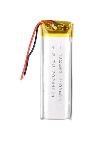 Powermaster 102260 3.7v 1400mah Lityum Polimer Li-po Batarya Ciklet Pil
