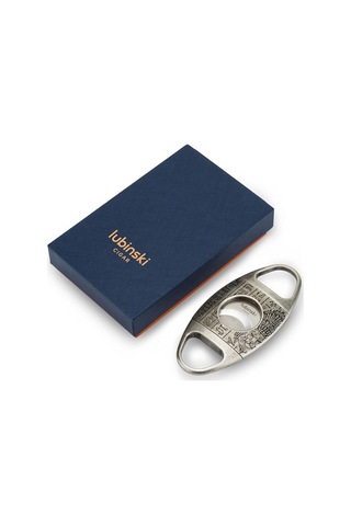 Lubinski Metal Puro Kesici Lazer Bıçak Kabartma İşlemeli Silver 60ring