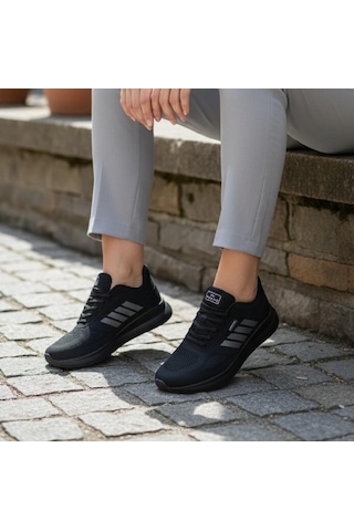 Branca 3990 Tx Siyah-füme Fuspetli Erkek Spor Ayakkabı Siyah
