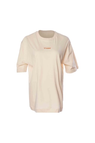 Hummel Hmlarıa Oversıze T-shırt S/s Kadın Whıtecap Grey T-shirt - H911923