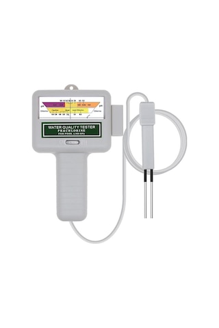 Zyzqstore Profesyonel Ph Ve Klor Ölçer, 2-in-1 Su Kalite Test Cihazı, 1 Adet 1 Pc