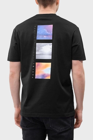 Paul & Shark Erkek T Shirt 24411077 011 Siyah SIYAH Siyah