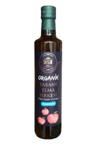 Saygın Organik Yabani Elma Sirkesi 500 ML