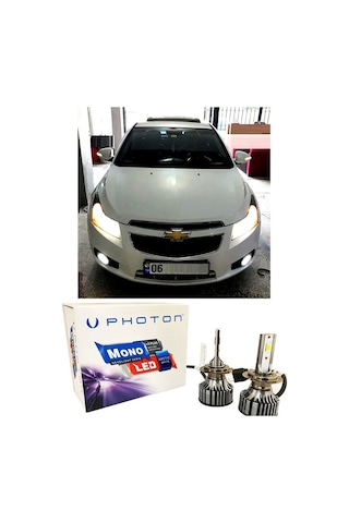 Chevrolet Cruze Led Xenon Sis Farı Ampulü H8 Mono Yeni Seri Beyaz