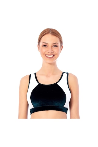 Rhytmine Kb-03 Kadife Yeşil Büstiyer