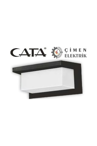 Cata Ct 7084 Cunda Led Aplik Dış Mekan Siyah