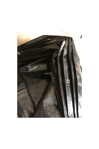 Siyah Çadır Branda 230 Gr 8 Metre X 8 Metre Çadır
