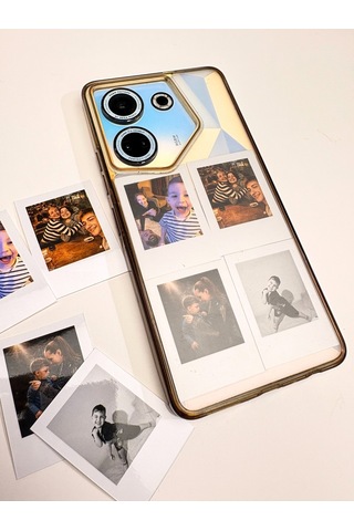 Mikro Polaraid Fotoğraf Baskısı Telefon Kılıfına Fotoğraf 4 Adet 5x7