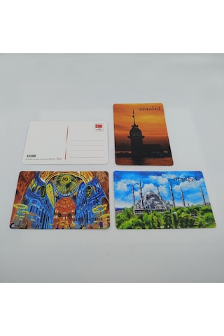 Giftsturkiye Kartpostal Değerlerimiz Yılbaşı Hediye 6'lı