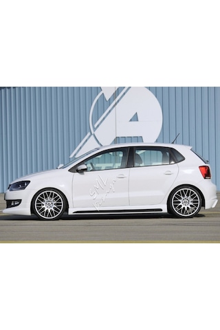 Volkswagen Polo Yan Marşpiyel 2010 - 2018 Yan-ek-takımı Plastik