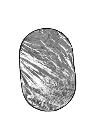 Lemestar 60x90 Cm 5'li 1 Elips Fotoğraf Işık Yansıtıcı - Altın, Gümüş, Beyaz, Siyah, Yarı Saydam - Taşıma Çantası İle Esnek Çelik Çerçeve