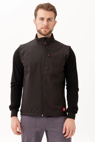 Salina Outdoor Erkek Yelek Günlük Giyim İçin Konforlu Ve Cepli Tasarım Siyah