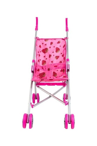 Oyuncak Puset Çilek Baston Metal Puset