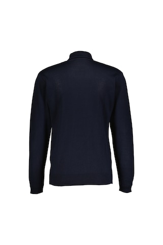 Finesuits Erkek Desenli Yünlü Kazak 2422201014.dstbr Lacivert