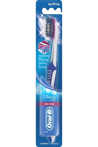 Oral-B 3D White Pro-Flex Luxe Diş Fırçası Medium